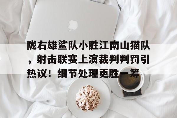 包含陇右雄鲨队小胜江南山猫队，射击联赛上演裁判判罚引热议！细节处理更胜一筹的词条-爱游戏官网链接